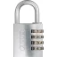 ABUS 724/40 Számzáras lakat (ezüst)