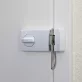 ABUS 2130 S Másodzár nyitáshatárolóval (ezüst)