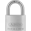 ABUS 727/50 KA (64TI/50 KA) 6514 TITALIUM Egyforma kulcsos lakat