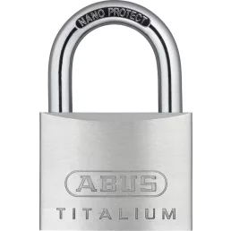   ABUS 727/60 KA (64TI/60 KA) 6609 TITALIUM Egyforma kulcsos lakat