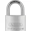 ABUS 727/60 KA (64TI/60 KA) 6609 TITALIUM Egyforma kulcsos lakat