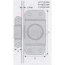 ABUS DRD 40 ráfordítós zár