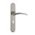 MAESTRO Modern Cool hosszúcímes ajtókilincs garnitúra (szatén nikkel, 55 mm, kulcslyukas)