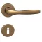 MAESTRO Christie körrozettás ajtókilincs garnitúra (F4 bronz, kulcslyukas)