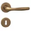 MAESTRO Christie körrozettás ajtókilincs garnitúra (F4 bronz, kulcslyukas)