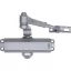 ABUS DC10223 S (AC4223) karos ajtócsukó / ajtó behúzó 40-60 kg EN 2-3 (ezüst, komplett)