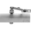 ABUS DC 13023 (AC7023)  karos ajtócsukó / ajtó behúzó 40-80 kg EN 2-4 (ezüst, komplett)