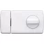 ABUS 2110 W Gombos másodzár (fehér)