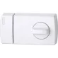 ABUS 2110 W Gombos másodzár (fehér)