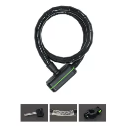   CITADEL By ABUS Amsterdam CA 80/15/K/B Kábeles kerékpárzár