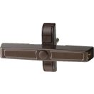 ABUS 2420 B Ablakzár kétszárnyú ablakokhoz (barna)