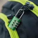 BASI KS 611L Számzáras bőrönd lakat (fekete)