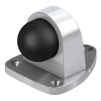 BASI TS 22 erősített ajtóütköző (nikkel)