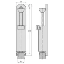 BASI TFS 25 ajtókitámasztó 157 mm