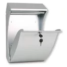 BURG WACHTER Swing 4906 utcai műanyag postaláda (ezüst)