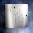 BURG WACHTER Como 6401/22 NI Fali kulcstartó doboz