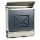 BURG WACHTER Lucca Set 37130 újságtartós INOX postaláda