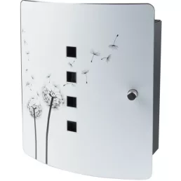 BURG WACHTER Dandelion 10 akasztós fali kulcstartó doboz