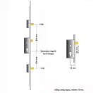 ROTO H600 2 acélcsap (2 CB) 25/92/16 többpontos zár (kilincsműködtetésű, 2 acélcsapos)
