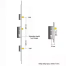 ROTO H600 2 acélcsap (2 CB) 35/92/16 többpontos zár (kilincsműködtetésű, 2 acélcsapos)