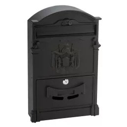 Arthur címeres postaláda (fekete)