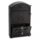 Arthur címeres postaláda (fekete)