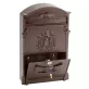 Arthur címeres postaláda (bronz)