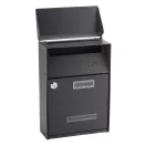 Supra utcai postaláda (fekete)