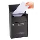 Supra utcai postaláda (fekete)