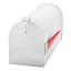 Mississippi U.S. Mail amerikai típusú postaláda (fehér)