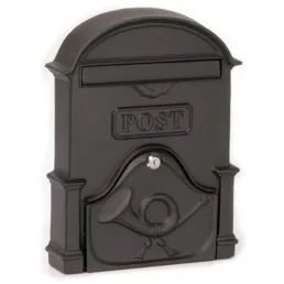 Manchester univerzális aluminium postaláda (fekete)