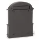 Manchester univerzális aluminium postaláda (fekete)
