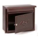 Tarragona beépíthető alumínium postaláda (bronz)