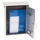 SILMEC 10015 utcai postaláda (INOX)