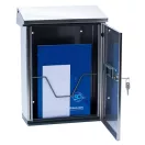 SILMEC Serenissima 10017 utcai postaláda (INOX, újságtartóval is rendelhető)