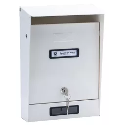 SILMEC 10201.01 utcai postaláda (fehér)