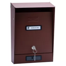 SILMEC 10201.69 utcai postaláda (barna)