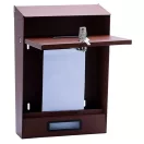 SILMEC 10201.69 utcai postaláda (barna)