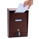 SILMEC 10201.69 utcai postaláda (barna)