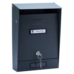 SILMEC 10201.84 utcai postaláda (fekete)