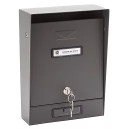 SILMEC 10202.84 univerzális postaláda (fekete)