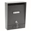 SILMEC 10202.84 univerzális postaláda (fekete)
