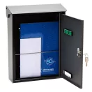 SILMEC 10215.84 utcai postaláda (fekete)