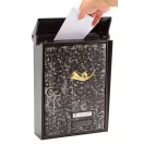 SILMEC 10216.19 utcai postaláda (rusztikus fekete)