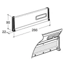 SILMEC 10600.53 bedobónyílás (bronz)