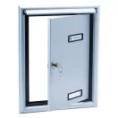 SILMEC 10690.72 beépíthető postaláda ajtó (ezüst)