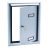 SILMEC 10690.72 beépíthető postaláda ajtó (ezüst)