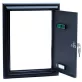 SILMEC 10690.84 beépíthető postaláda ajtó (fekete)