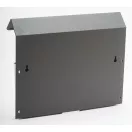 SILMEC 41­515.84 szórólaptartó / reklámanyag tartó (fekete-inox)