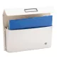   SILMEC 41­515.9001 szórólaptartó / reklámanyag tartó (fehér-inox)
